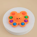 Fidget Toys Autism Stress Relief Silicone Interactive Flip Octopus Change Faces Spinner Push Pop Bubble Fidget Toy for Spinners