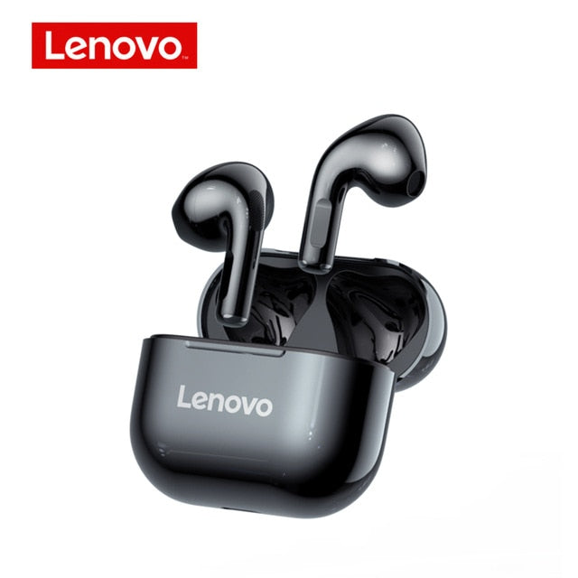 NEW Original Lenovo LP40 TWS Wireless Earphone Bluetooth5.0 Dual Stereo Noise Reduction Bass Touch Control Long Standby Earbuds