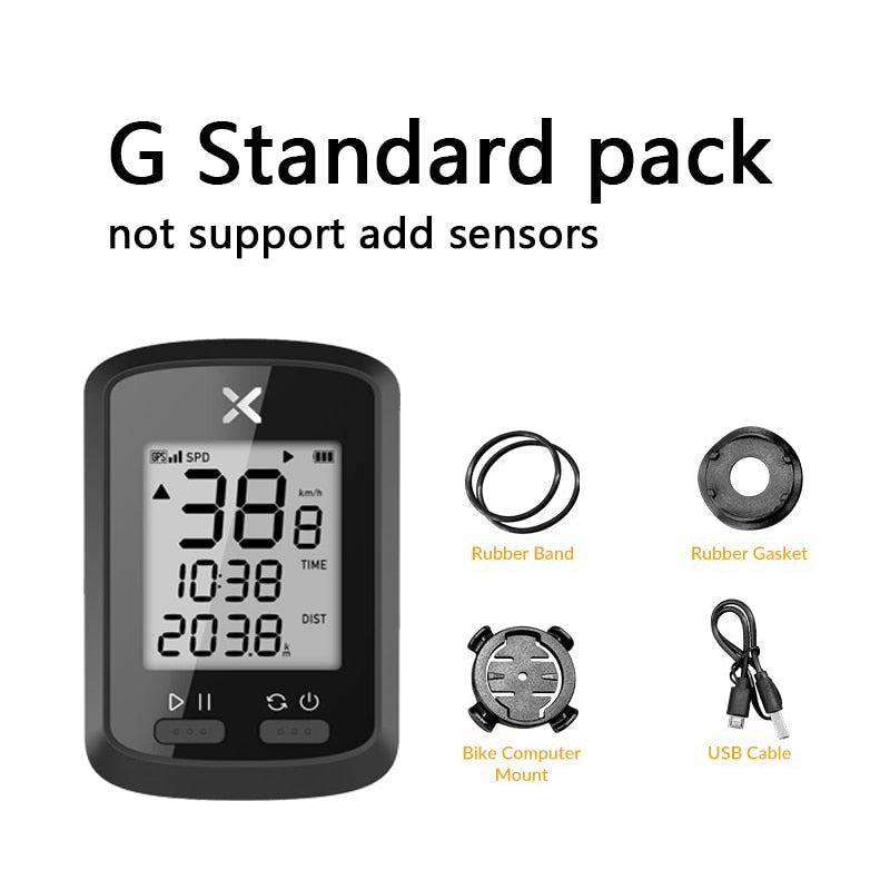 XOSS Bike Computer G Plus Wireless GPS Speedometer Waterproof Road Bike MTB Bicycle Bluetooth ANT+ with Cadence Cycling Computer