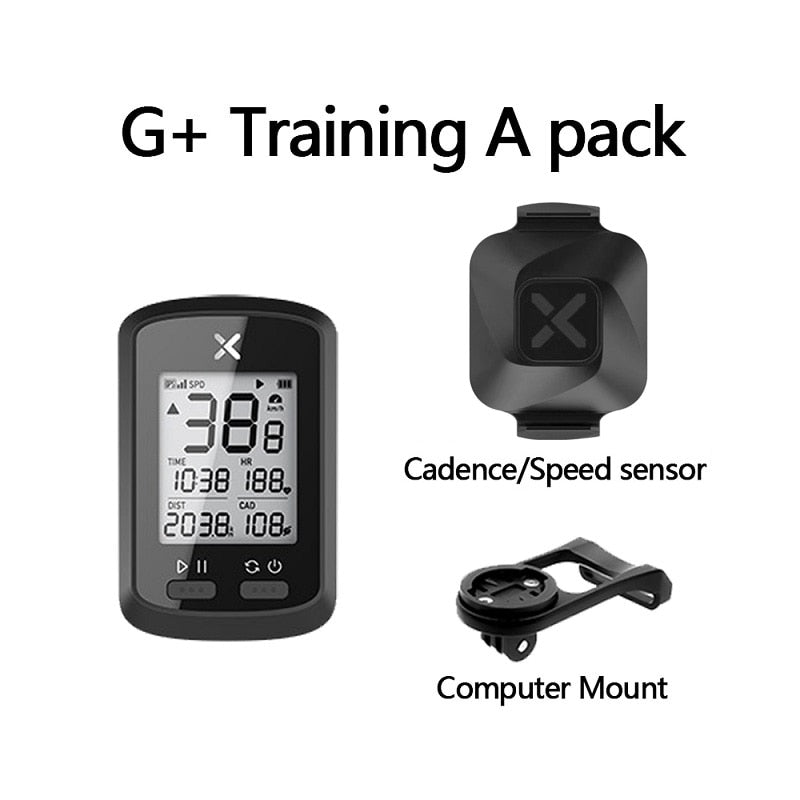 XOSS Bike Computer G Plus Wireless GPS Speedometer Waterproof Road Bike MTB Bicycle Bluetooth ANT+ with Cadence Cycling Computer