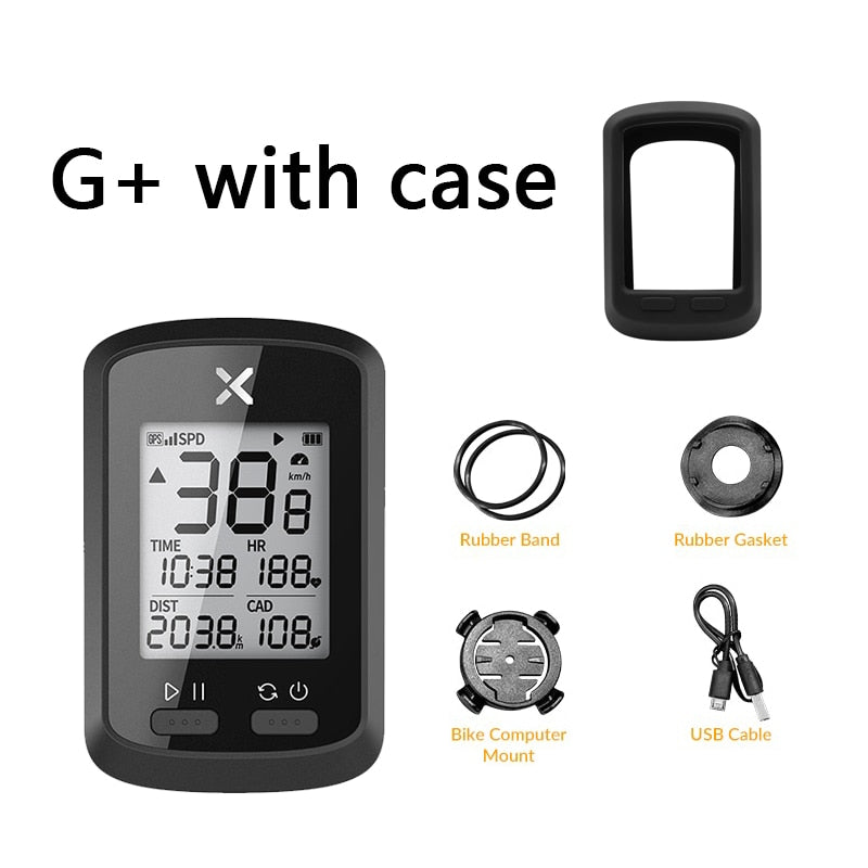 XOSS Bike Computer G Plus Wireless GPS Speedometer Waterproof Road Bike MTB Bicycle Bluetooth ANT+ with Cadence Cycling Computer