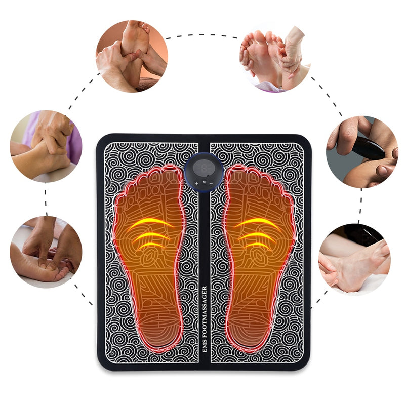 Relax Foot® - Massageador Elétrico para os Pés e Pernas